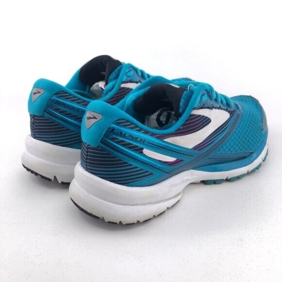 Brooks Launch 4 Teal Victory Running Shoes 8.5 B - Picture 5 of 10